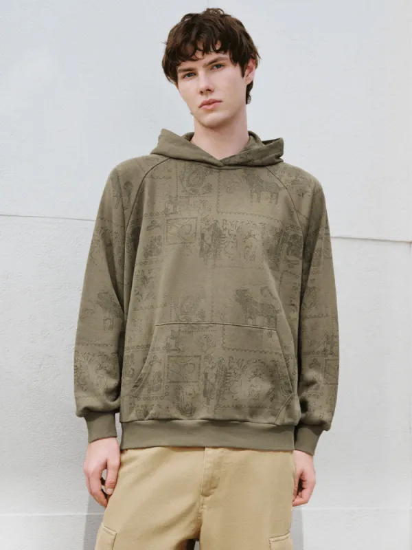 Loose Hoodie Sweatshirts sold by Urban Revivo