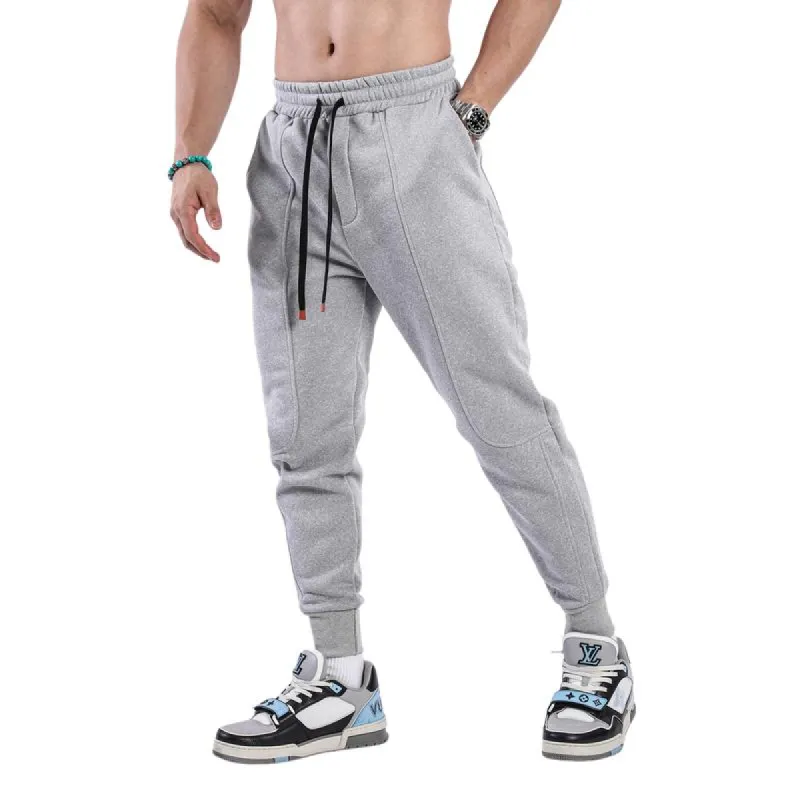 Men's Outdoor Casual Thickened Sports Pants　03968147F sold by Manly