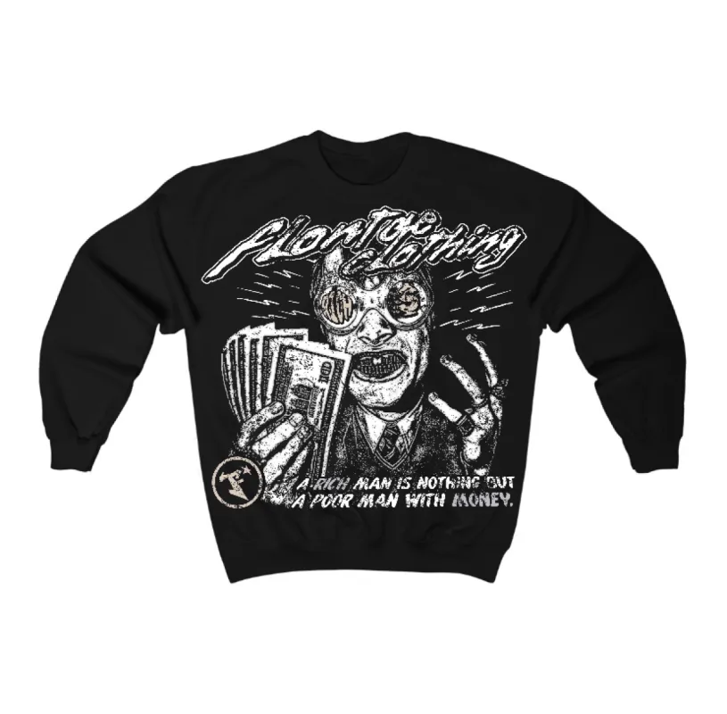 Reverse Metallic 5s Flontae Sweatshirt Not Better Graphic sold by Flontae Clothing