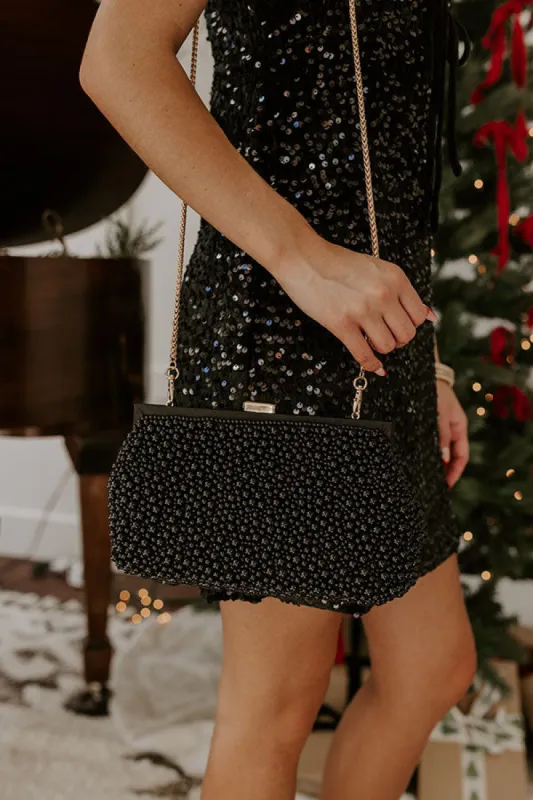 Black Tie Affair Beaded Purse sold by Impressions