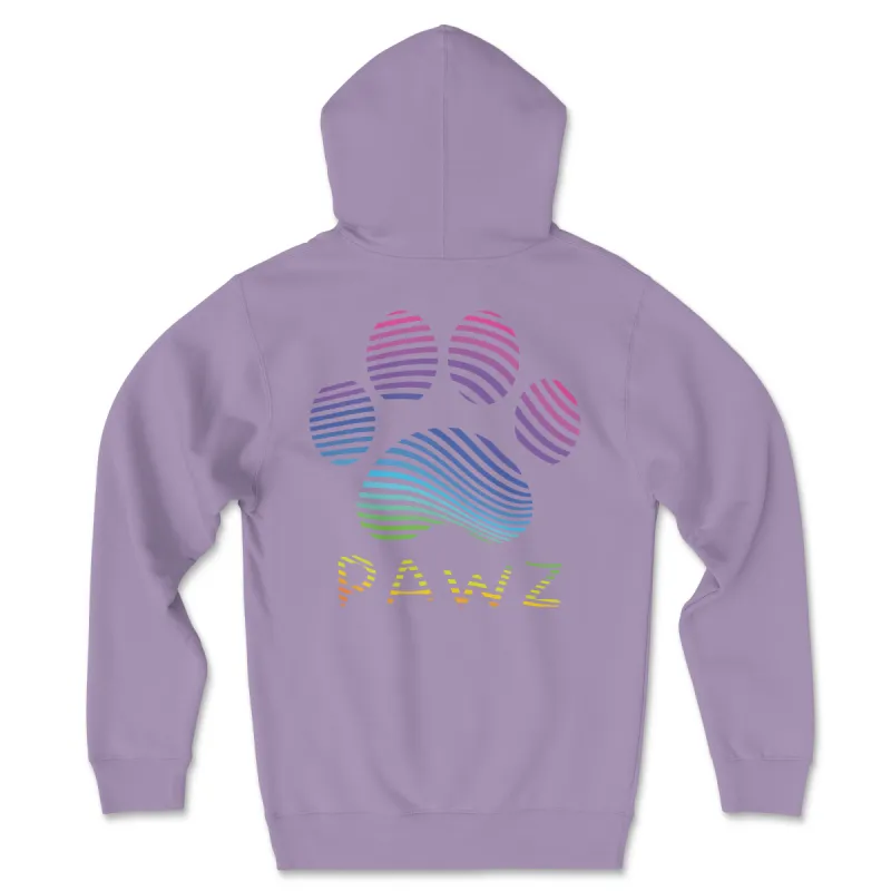 Rainbow Wave (Adult Hoodie) sold by PAWZ