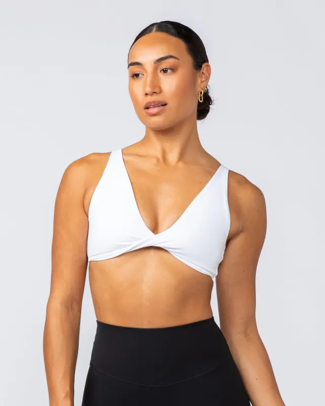 Embody Bralette - White sold by Muscle Nation