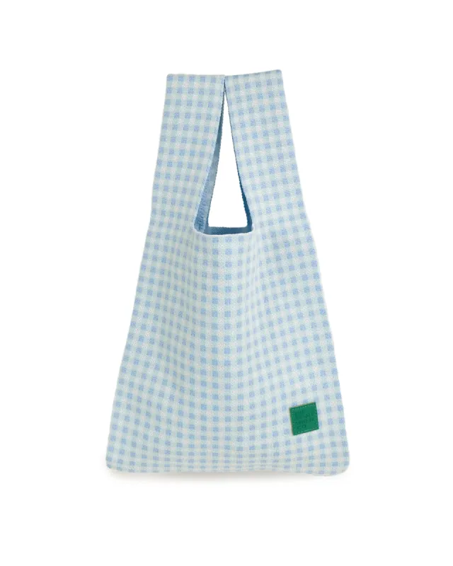 Blueberry Knitted Tote sold by The Somewhere Co.