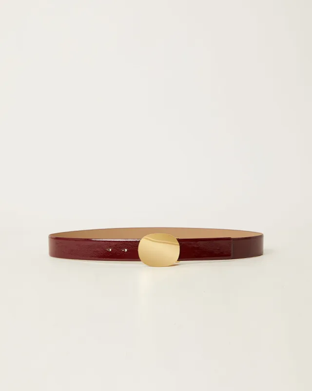 DAWN GLOSS LEATHER BELT sold by B-Low the Belt