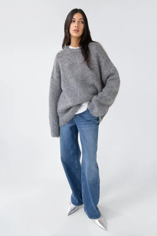 OVERSIZED CREWNECK SWEATER sold by OAK AND FORT