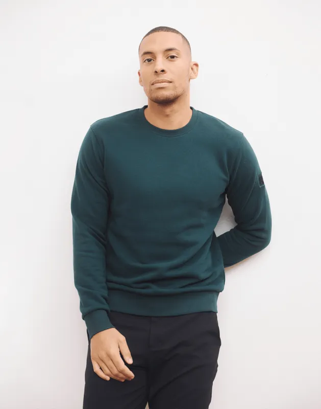 Patch Crew in Moss Green sold by Gym+Coffee