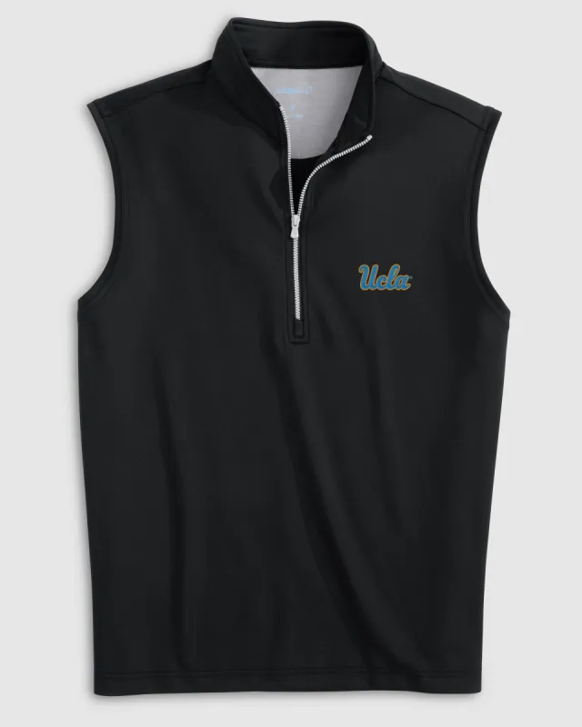 Women's UCLA Daves Performance 1/4 Zip Vest sold by Johnnie-O