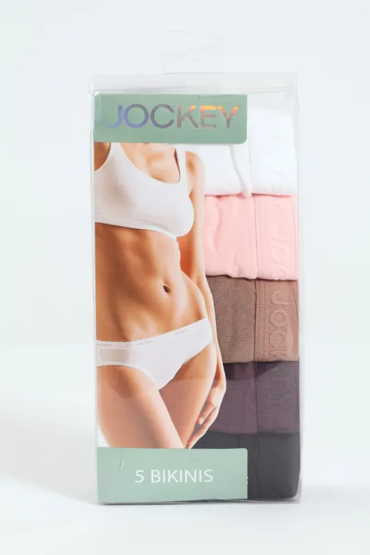 5 Pack Cotton Plain Bikini Panties sold by Edgars