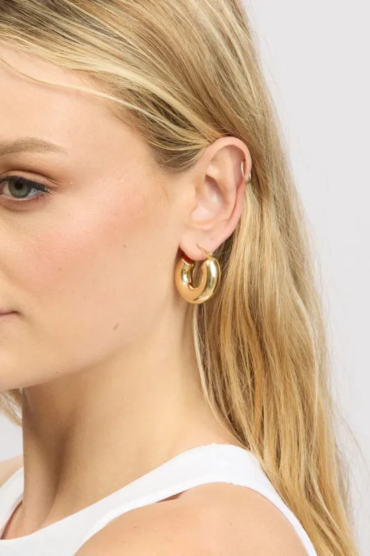 Gold 3 Pack Heart and Hoop Earrings sold by Ally Fashion
