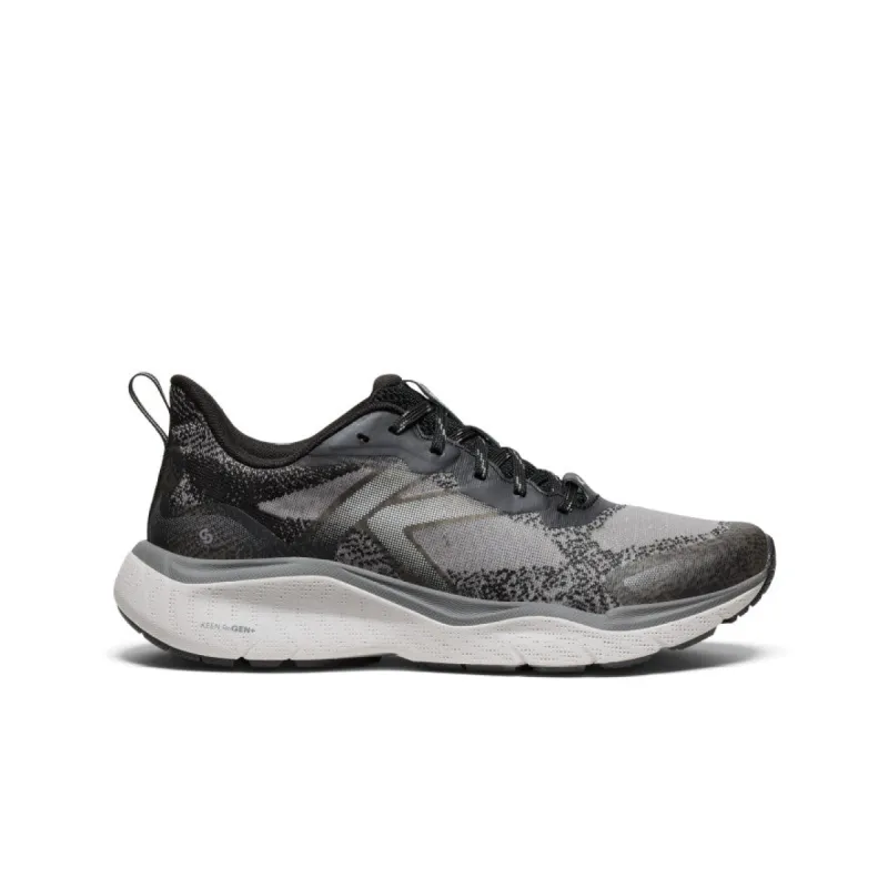 Women's Leiki Speed Hiking Shoe  |  Black/Steel Grey sold by Keen