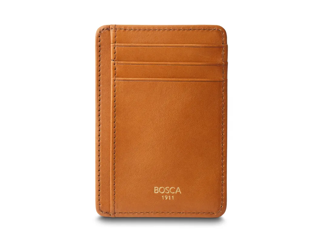 Old Leather 7 Pocket I.D. Card Case -RFID sold by Bosca