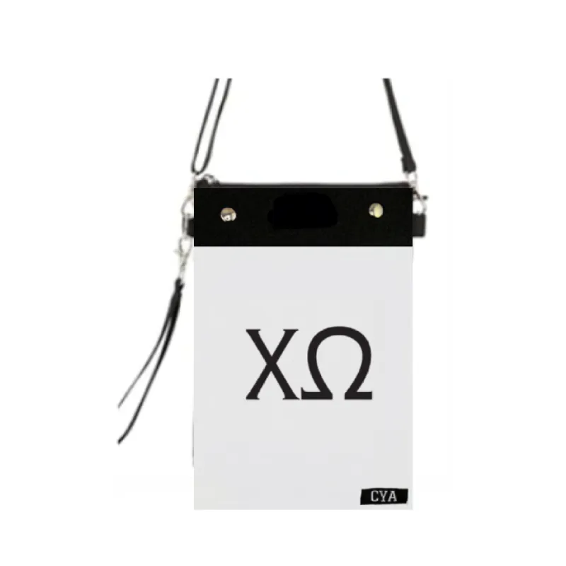 Chi Omega - Tall Purse & Cover sold by CYA - Cover Your Assets