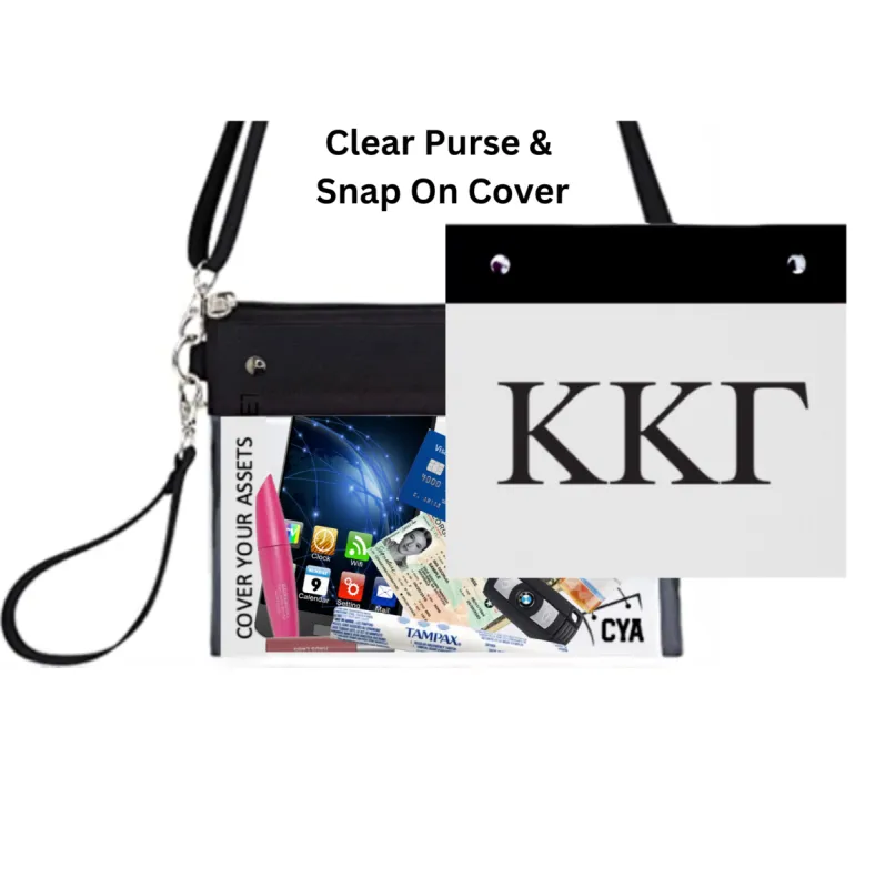 Kappa Kappa Gamma - Purse & Cover sold by CYA - Cover Your Assets
