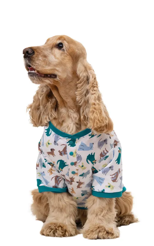 "Dogs Are My Favorite" Dog Pajamas - Pet & Owner sold by Pajamagram