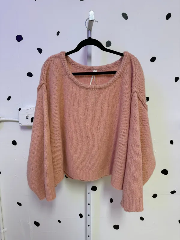 Anthropology- 3X- Pink Sweater sold by Copper Union Apparel