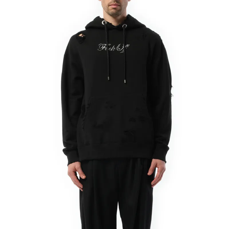 Hoodie in Black sold by MARAIS