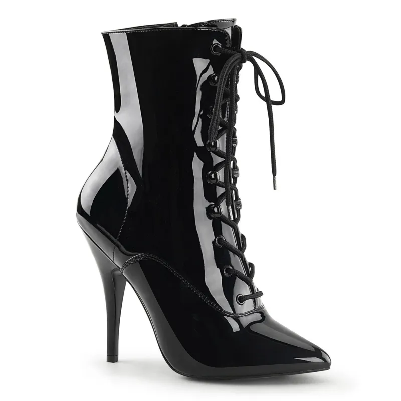 Pleaser Seduce-1020-Black-Size 14-Clearance sold by Shoe Freaks