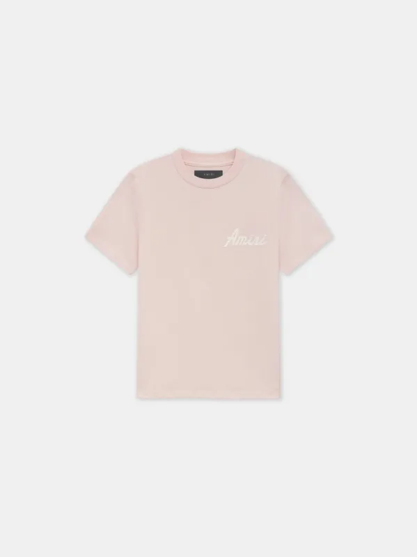 WOMEN - WOMEN'S AMIRI CITY TEE - Pale Peach sold by AMIRI