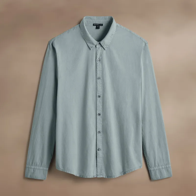 Standard Shirt - Azure Pigment sold by James Perse