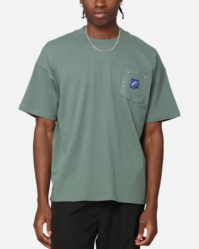 Carre Floral Pocket Oversized T-Shirt Forest Green sold by Culture Kings