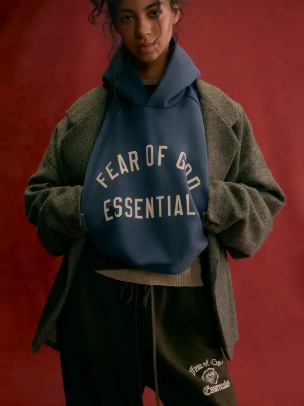 Women's Fleece Cropped Hoodie sold by Essentials