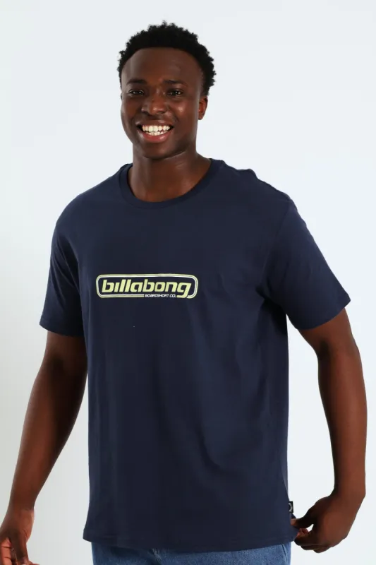 Nuclear Short Sleeve Tee - Navy sold by Edgars
