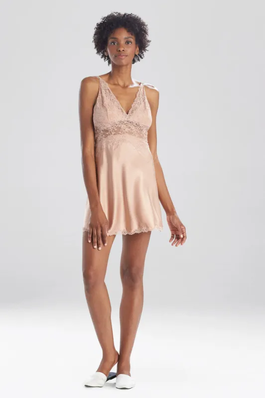 Sleek Lace Chemise sold by Natori