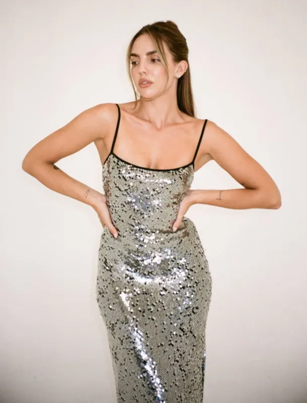 Vintage Slip Maxi Dress | Disco sold by Rumored