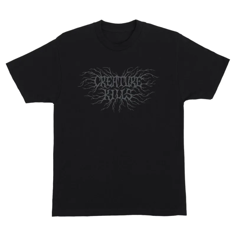 Creature Skateboards Scribe Men's Creature T-Shirt - BLACK sold by Sun Diego Boardshops