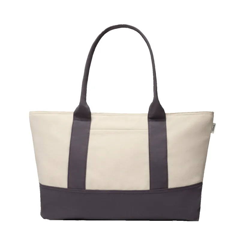 Canvas Tote Bag - Natural White/Natural Grey sold by allbirds