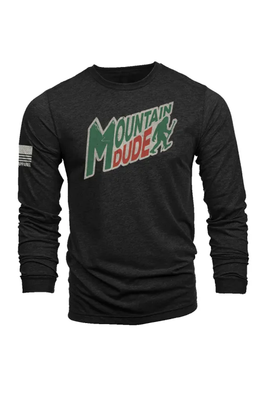 Mountain Dude - Long-Sleeve Shirt sold by Nine Line