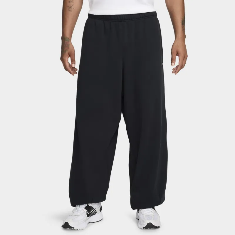 Nike Club Fleece French Terry Oversized Pants Black / White sold by JD Sports