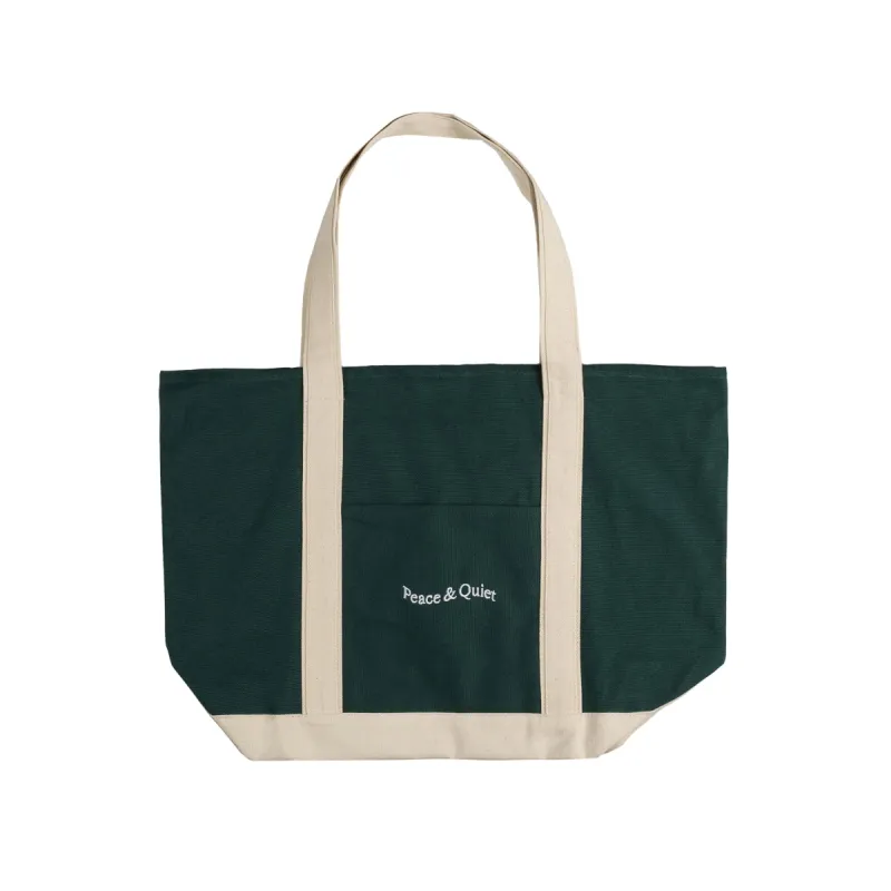 Museum of Peace & Quiet Wordmark Boat Tote sold by Asphalt Gold
