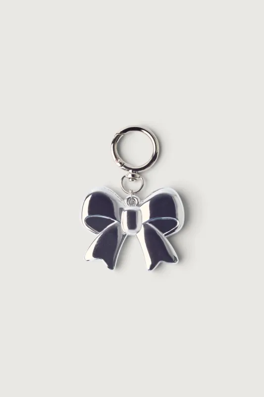 METAL RIBBON BAG CHARM sold by OAK AND FORT