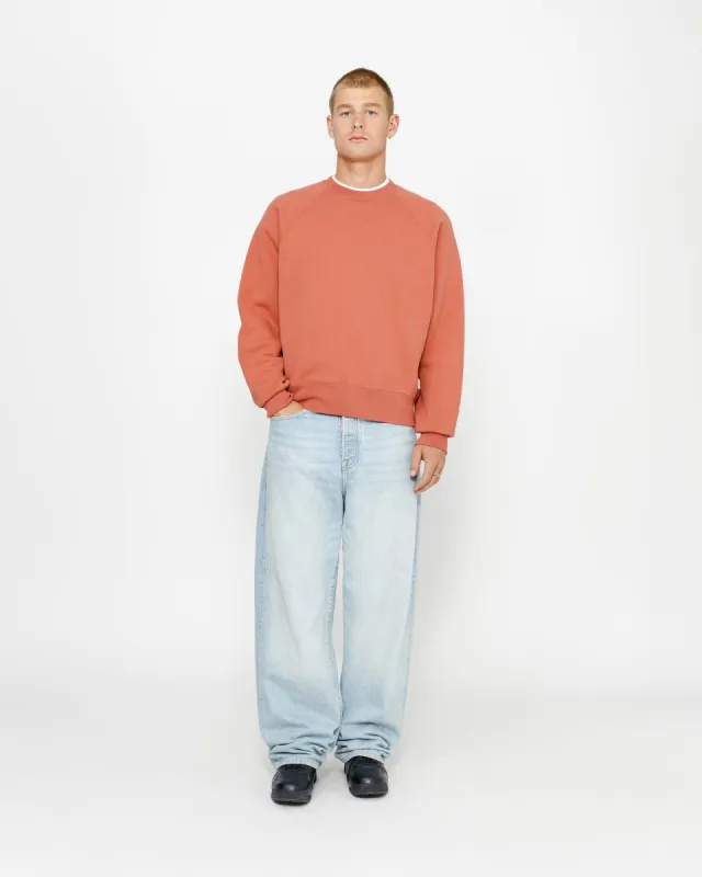 FLEECE RAGLAN CREW sold by Stussy