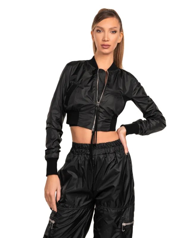 Fine bomber jacket - J21278 sold by Made by Society