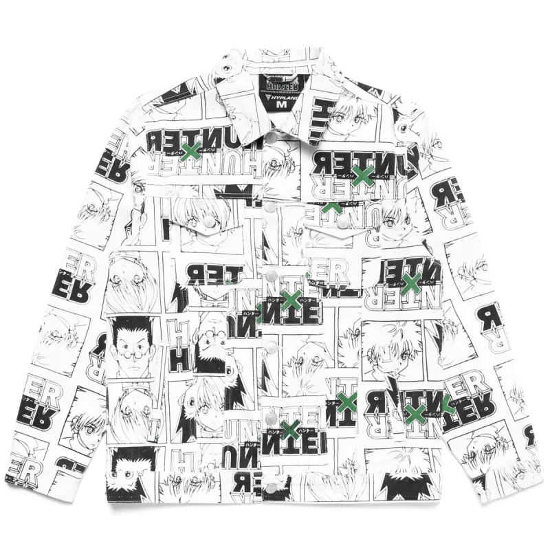 HXH CHARACTER DENIM JACKET (WHITE) sold by hypland