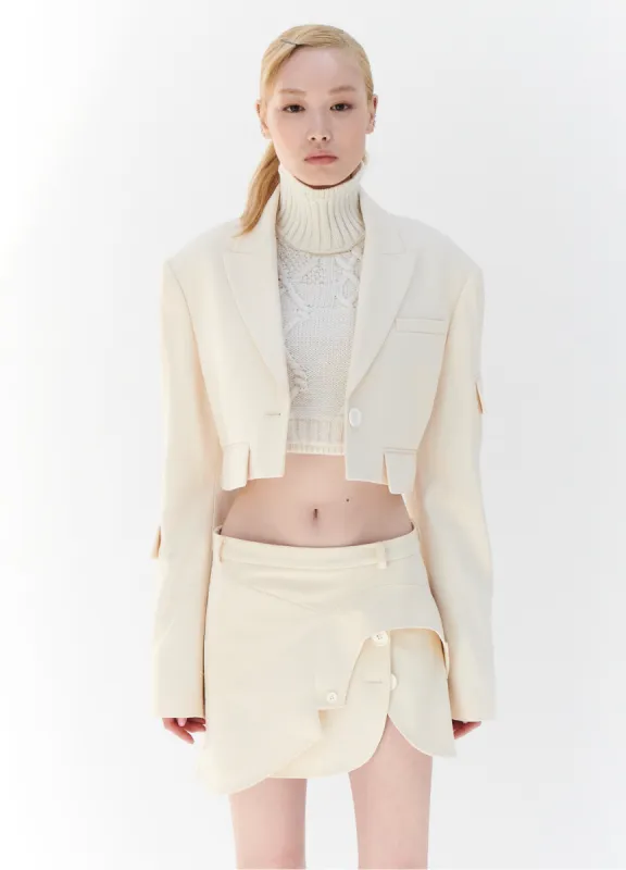 Deconstructed Jacket Skirt sold by Monse