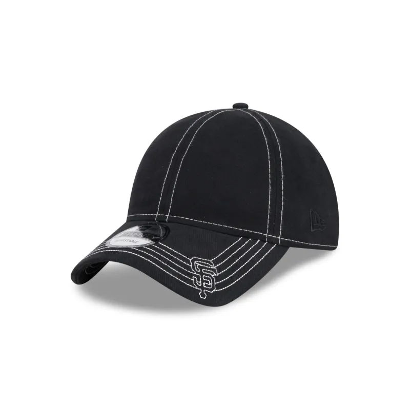 San Francisco Giants Contrast Stitch 9TWENTY Adjustable Hat sold by New Era