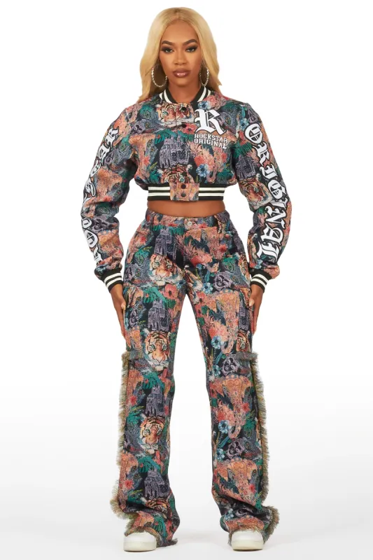 Carlia Black Tapestry Set sold by Rockstar Original