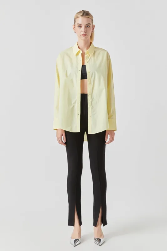 Oversize Collared Shirt sold by Endless Rose