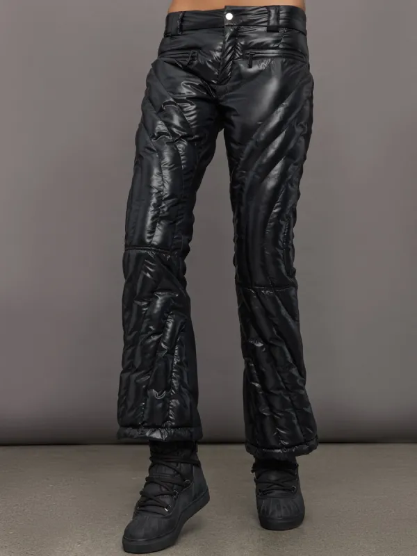 Mid Rise Carving Ski Pant - Black/Black sold by Carbon38