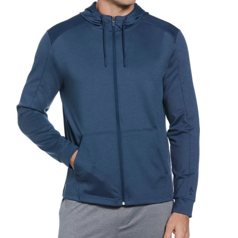 Penguin Sport Full Zip Midweight Pieced Hoodie sold by Original Penguin