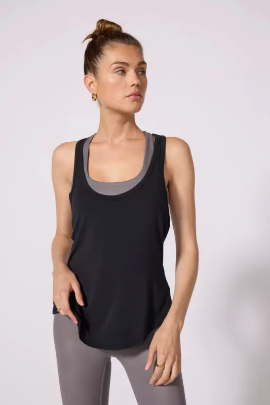 Racer Tank - Jet Black sold by MPG