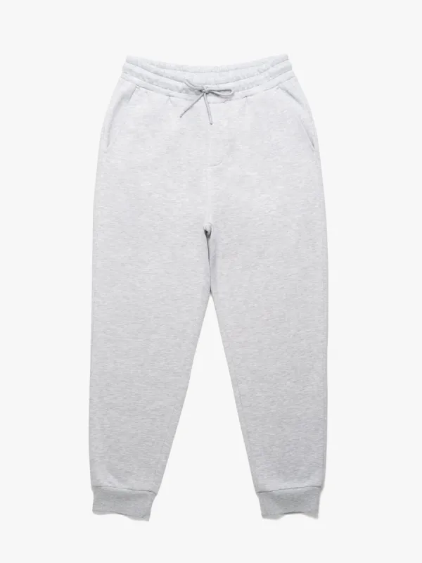 Men's Sweatpants In Grey Melange sold by Brooklyn Industries
