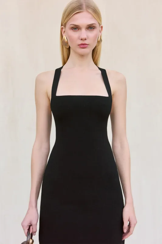 SIAM KNIT DRESS - BLACK sold by Cult Gaia