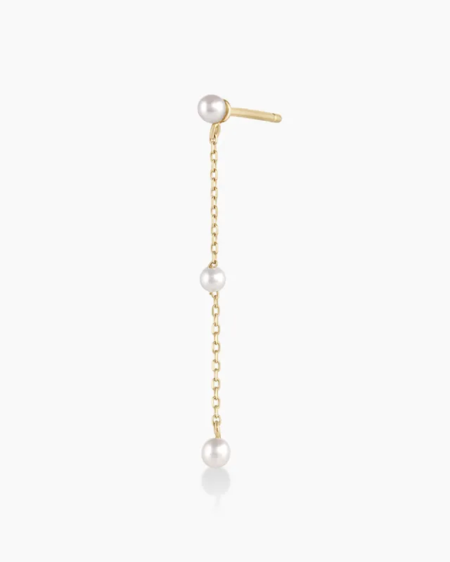 Newport Pearl Single Earring sold by Gorjana