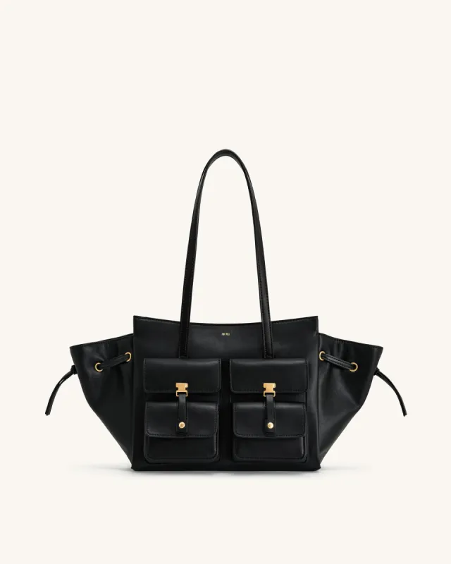 Linda Tote Bag - Black sold by JW PEI