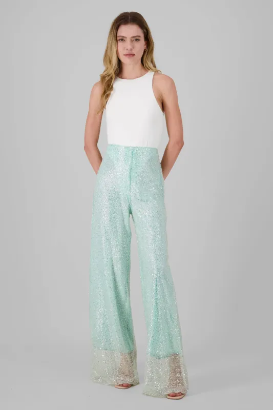 Pantalon lentejuelas sold by Shasa