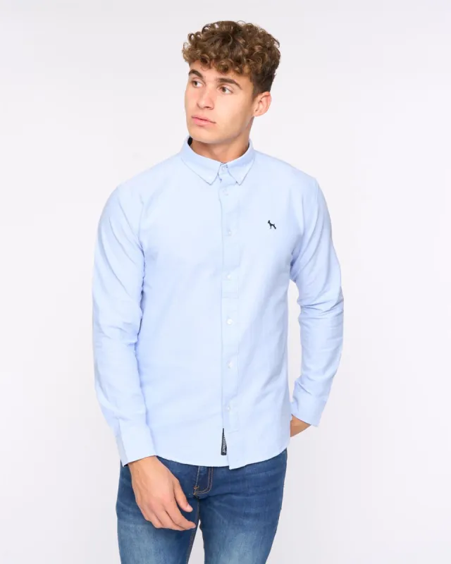 Chatmen Slim Fit Oxford Shirt Blue sold by Bewley and Ritch